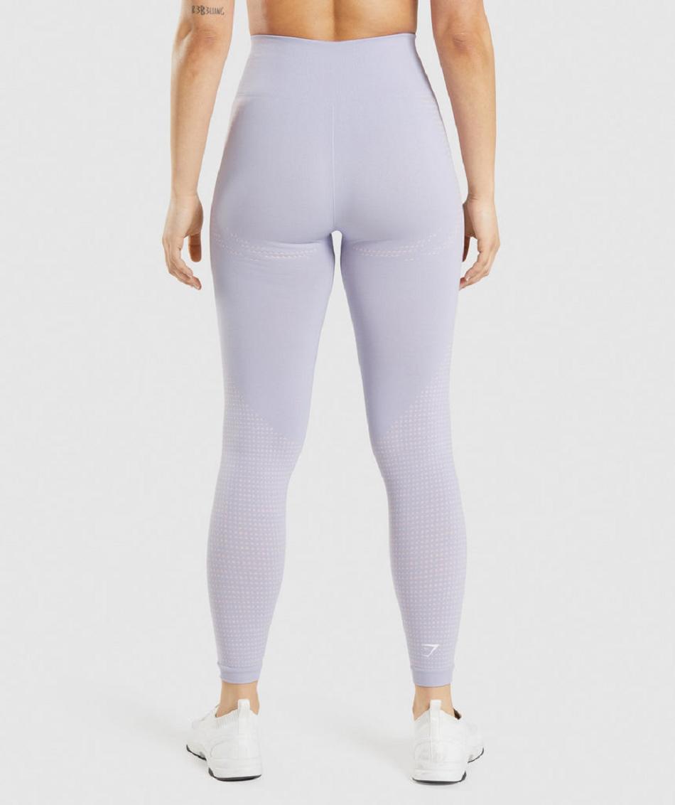 Gymshark Vital Seamless 2.0 Ženske Tajice Plave | HR 4052JPQ